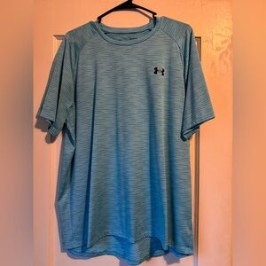 Extra Large Light Blue Under Armour Tech Tee